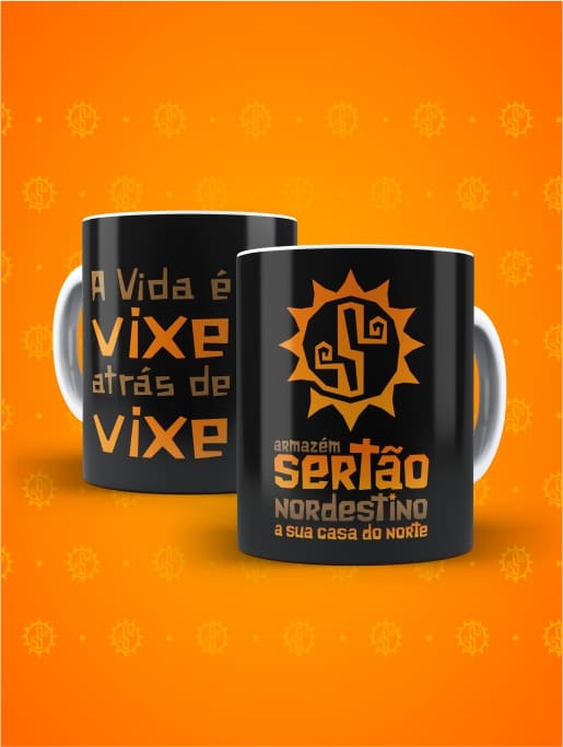 Caneca Simbolo Sertao Nordestino