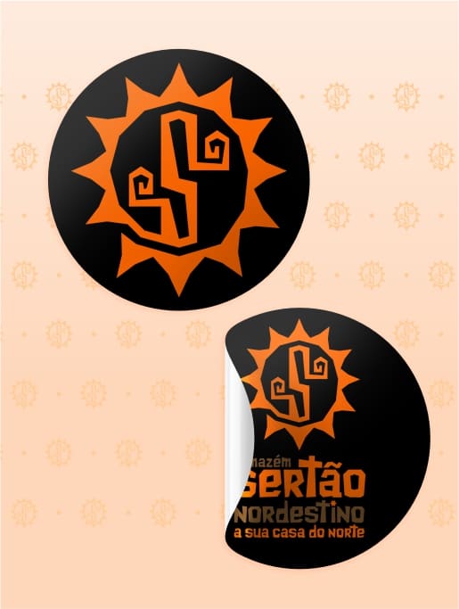 Adesivo Simbolo Sertao Nordestino